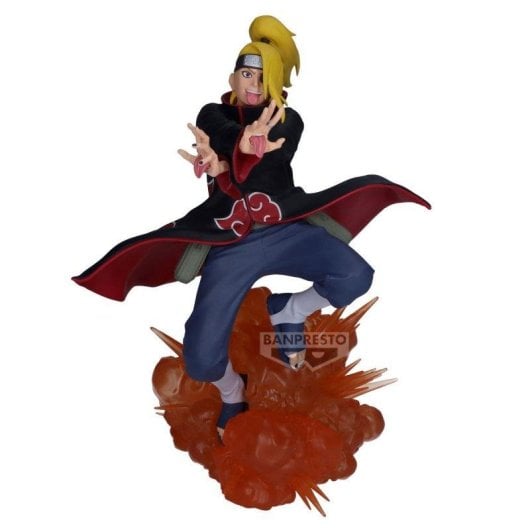 Figura Banpresto Deidara Naruto Shippuden Dettagliata Articolata Accessori