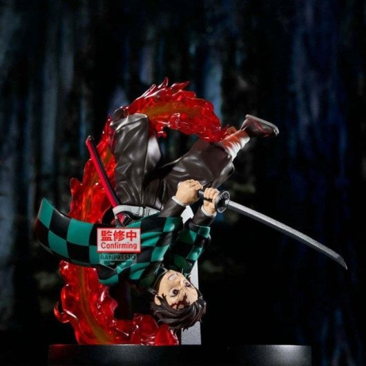 Figura Banpresto Tanjiro Kamado Vibration Stars Plus diseño articulado anime