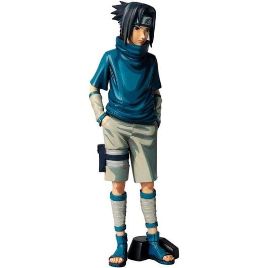 Figura Banpresto Grandista Uchiha Sasuke Manga Dimensions alta qualidade colecionadores