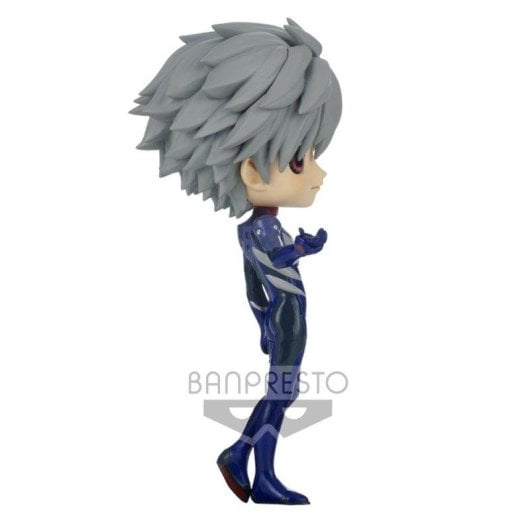 Figura Banpresto Kaworu Nagisa Plugsuit Style Q Posket Evangelion Detalhada