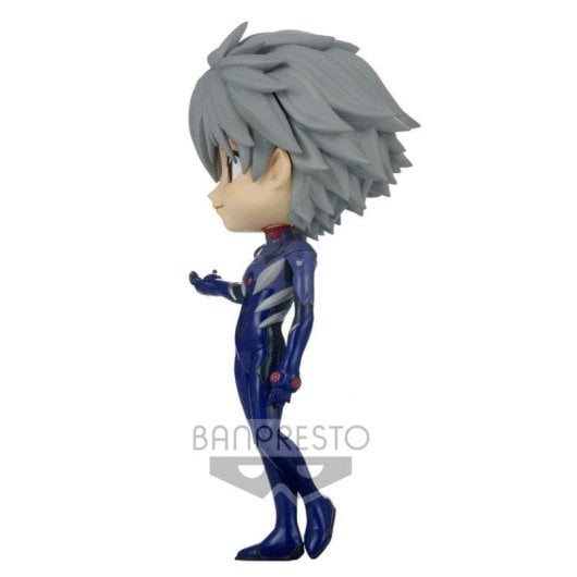 Figura Banpresto Kaworu Nagisa Plugsuit Style Q Posket Evangelion Detalhada