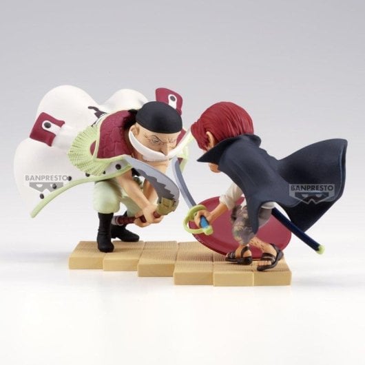 Figura Banpresto Edward Newgate Vs Shanks One Piece Log Stories 13 cm