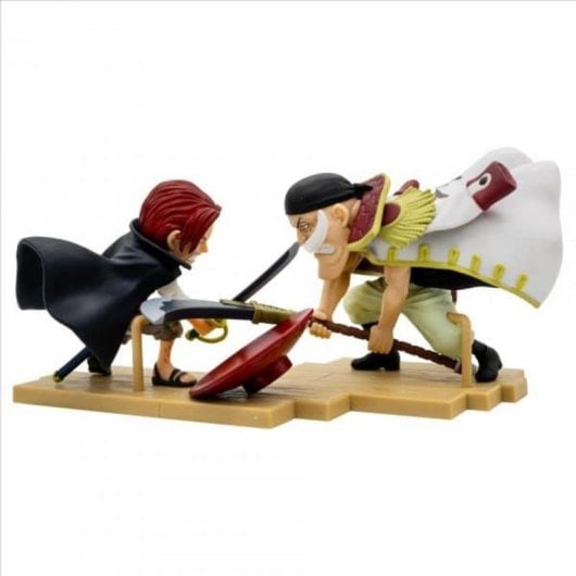 Figura Banpresto Edward Newgate Vs Shanks One Piece Log Stories 13 cm