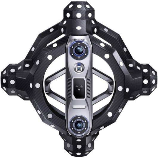 Escáner 3D Revopoint Trackit Precisión 0,02 mm Sin Marcadores Kit Completo