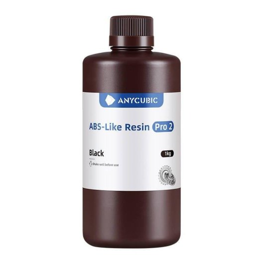 Resina 3D Anycubic 2Pro Negra alta resistencia y precisión UV 365-405 nm