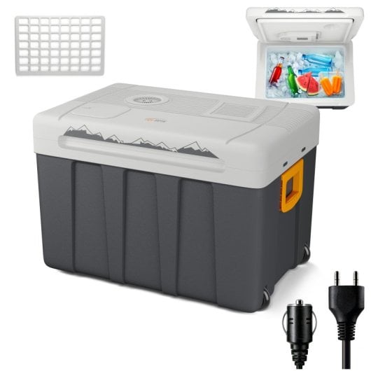 Caixa térmica portátil Peme Essential XL 50L cinzento