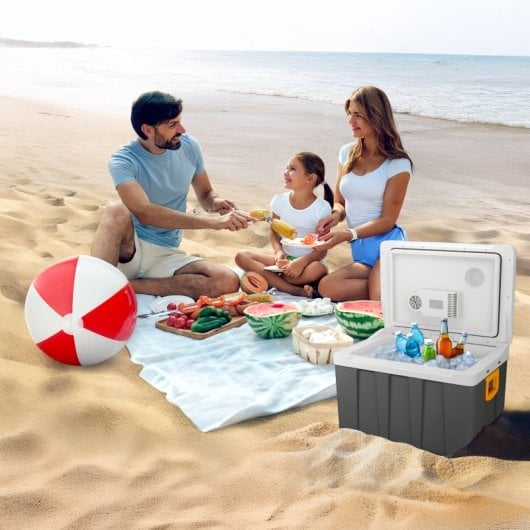 Caixa térmica portátil Peme Essential XL 50L cinzento