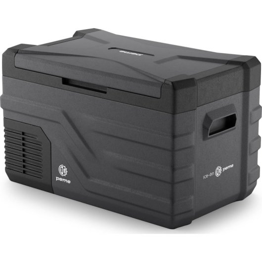 Frigorífico portátil Peme Quest 30 com compressor, 26,8 litros, preto.