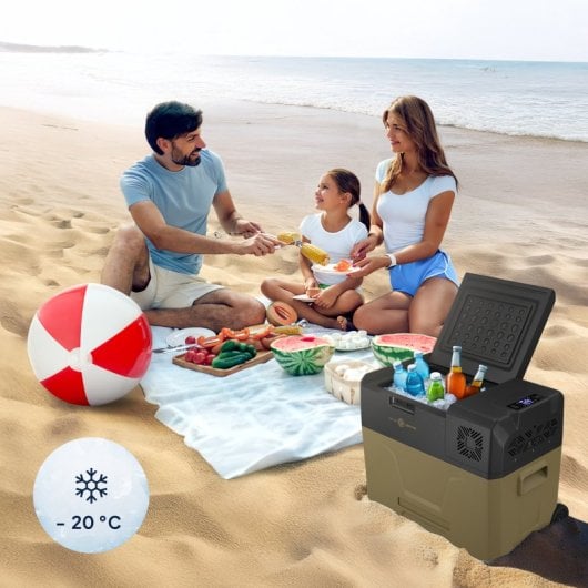 Peme Expedition 40 Nevera Portátil Con Compresor 39l Caqui