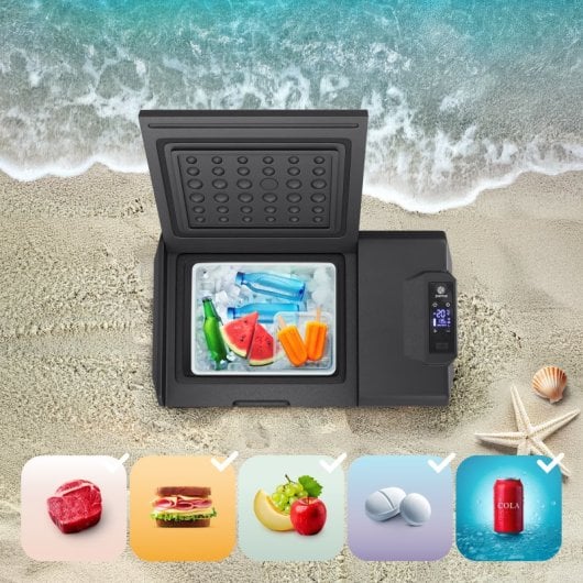 Peme Expedition 40 Nevera Portátil Con Compresor 39l Caqui