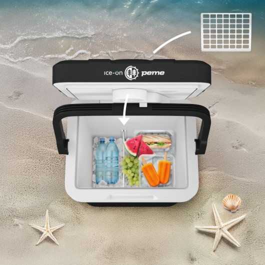 Frigorífico portátil Peme Essential 32 de 26 litros, preto.