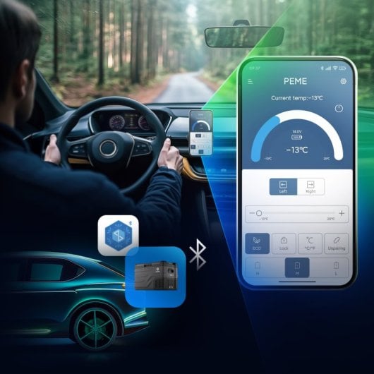 Peme Quest 40 Nevera Portátil Con Compresor  35.3l Negro