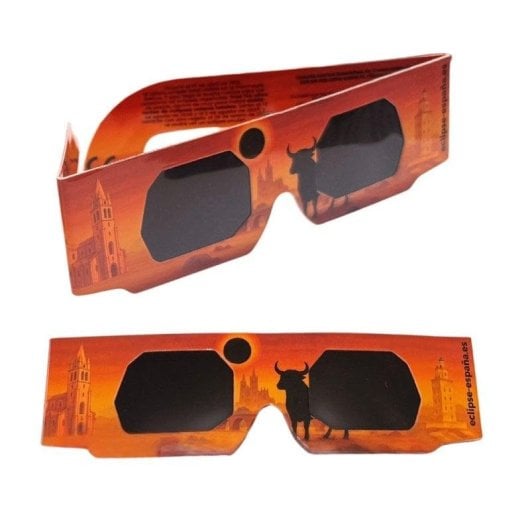 Lunette d’éclipse Roctar ROPTIC Certifiée ISO CE Filtre Solaire Lot 4 Enfants