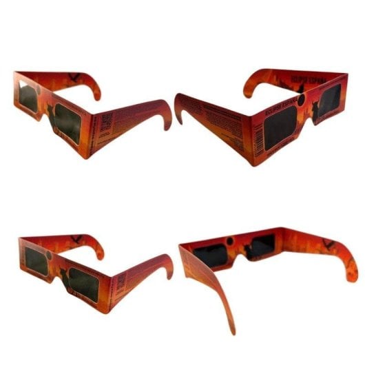 Lunette d’éclipse Roctar ROPTIC Certifiée ISO CE Filtre Solaire Lot 10 Adultes