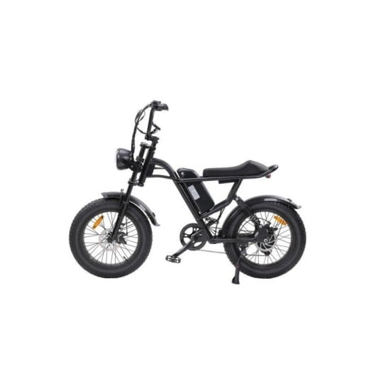 Bicicleta elétrica Rush Horse V1 1750W 48V 15Ah Suspensão dupla 20 polegadas Preto