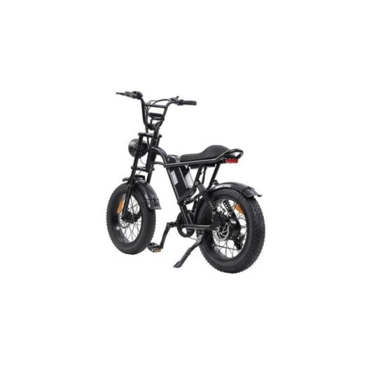 Bicicleta elétrica Rush Horse V1 1750W 48V 15Ah Suspensão dupla 20 polegadas Preto