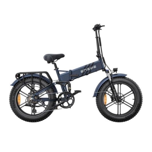 Bicicleta elétrica ENGWE Engine Pro 2.0 750W 48V 16Ah Azul Suspensão Total