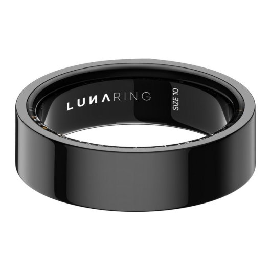 Anillo inteligente Noise Luna Ring Gen 2.0 Talla 10 Bluetooth Monitorización salud Sin suscripción Midnight Black