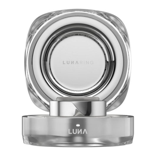 Anello intelligente Noise Luna Ring Gen 2.0 Taglia 11 Bluetooth Monitoraggio Salute Stardust Silver