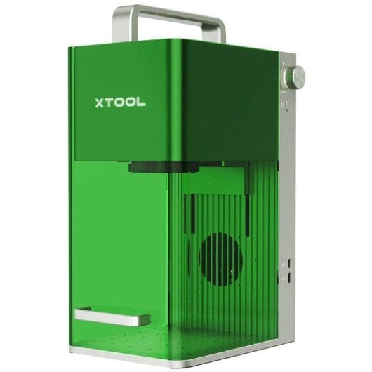 Grabador láser Xtool F1 Mint Green doble láser 10W/2W alta precisión portátil