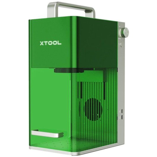 Máquina de grabado láser Xtool F1 Kit Deluxe doble láser, base móvil y purificador