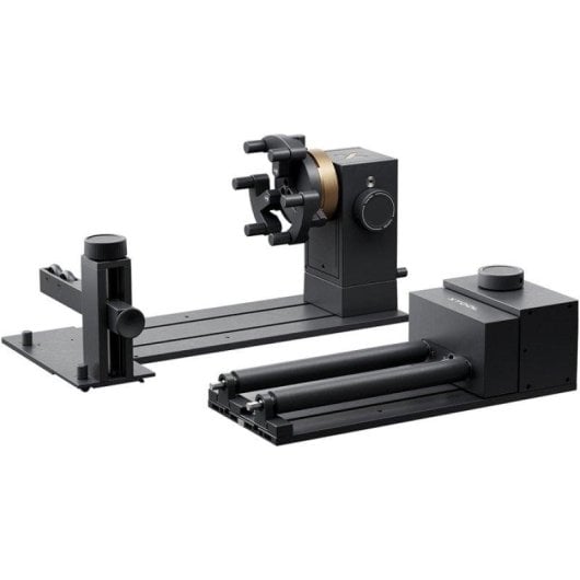 Accesorio rotatorio Xtool RA3 MagSwap para grabado láser 130 mm