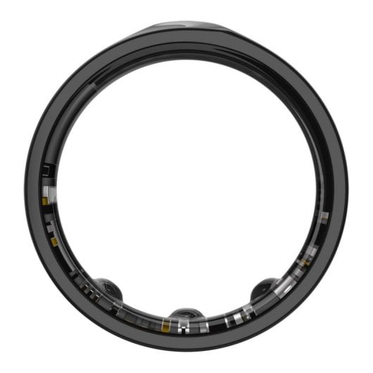 Anillo inteligente Noise Luna Ring Gen 2.0 Talla 8 Bluetooth Sin suscripción App móvil Negro