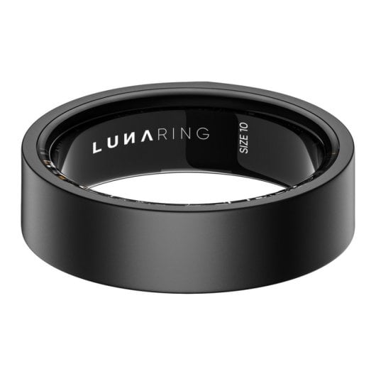Anillo inteligente Noise Luna Ring Gen 2.0 Talla 8 Bluetooth Sin suscripción App móvil Negro