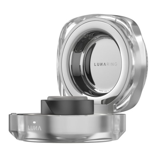 Anillo inteligente Noise Luna Ring Gen 2.0 Talla 8 Bluetooth Sin suscripción App móvil Negro