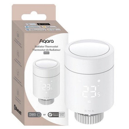 Tête Thermostatique Intelligente Aqara W600 Sans fil pour Radiateur