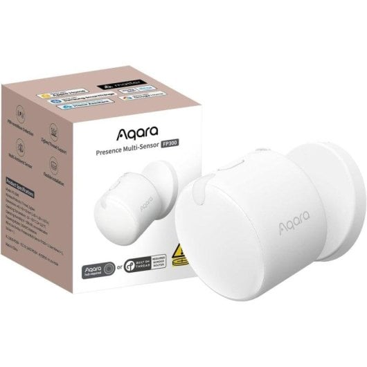 Sensor de Movimiento Aqara FP300 Zigbee Thread Interior Detección IA 5 en 1