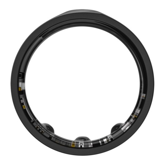 Anello intelligente Noise Luna Ring Gen 2.0 Taglia 12 Bluetooth Monitoraggio Salute Midnight Black