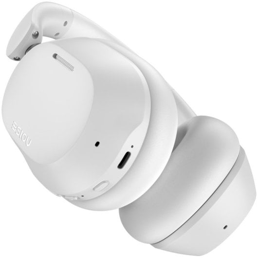 Auriculares Noise Airwave Max 5 inalámbricos Bluetooth con Cancelación de Ruido, micrófono y control táctil, color blanc