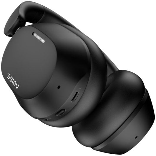 Auriculares Noise Airwave Max 5 inalámbricos Bluetooth con Cancelación de Ruido, micrófono y control táctil, color negro