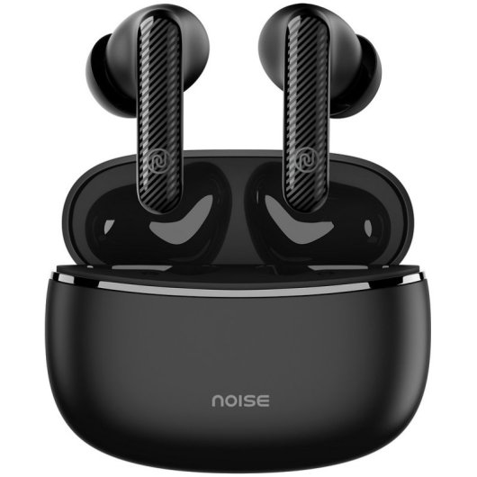 Auriculares Noise Aura inalámbricos Bluetooth con micrófono y control táctil negros