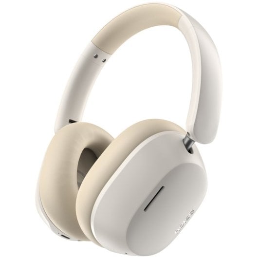 Auriculares Noise Airwave Max 5 inalámbricos Bluetooth con Cancelación de Ruido, micrófono y control táctil, color beige