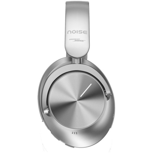 Auriculares Noise Sound Max inalámbricos Bluetooth con Cancelación de Ruido, micrófono y control táctil, color plata