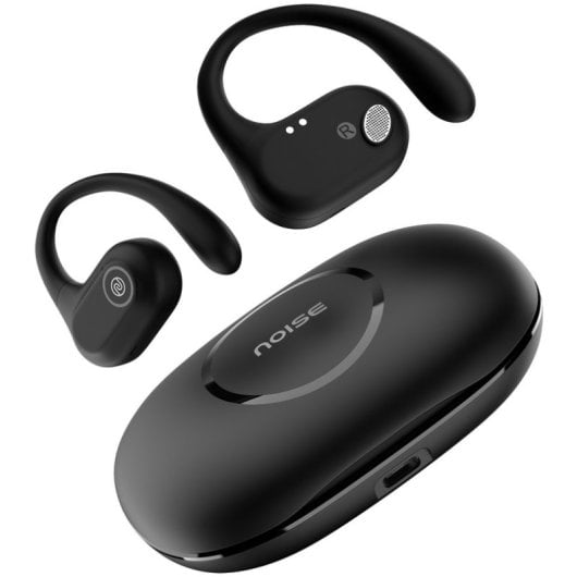 Auriculares Noise Pure Pods inalámbricos Bluetooth con micrófono y estuche de carga negros