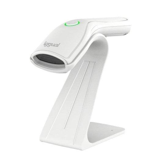 Lettore codice a barre iggual 2D USB Portatile Bianco IP52 CMOS