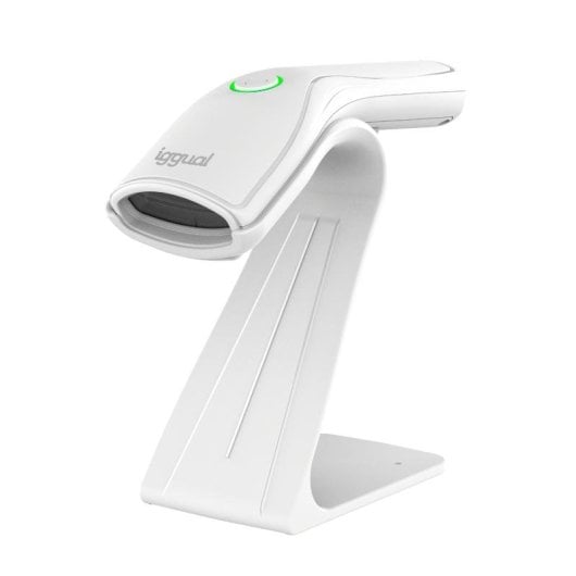 Lettore codice a barre iggual 2D USB Portatile Bianco IP52 CMOS