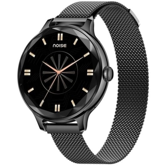 Noise Diva Black Link Bluetooth 40mm Pantalla Táctil Negra Monitor de Sueño SpO2 Pulsómetro