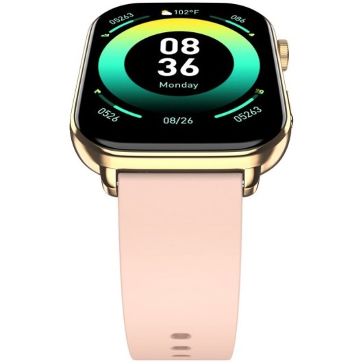 Noise Pulse 4 Max Bluetooth 44mm Pantalla Táctil Rose Pink Monitor de Salud y Notificaciones