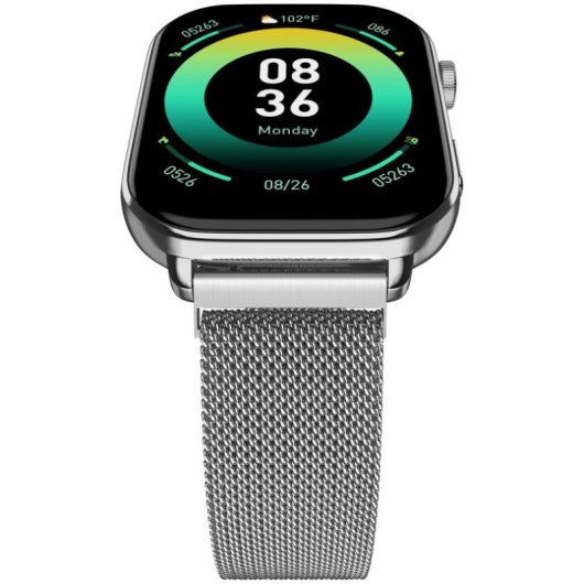 Noise Pulse 4 Max Bluetooth Ecrã Intuitivo Prateado Silver Link Monitorização SpO2 Sono