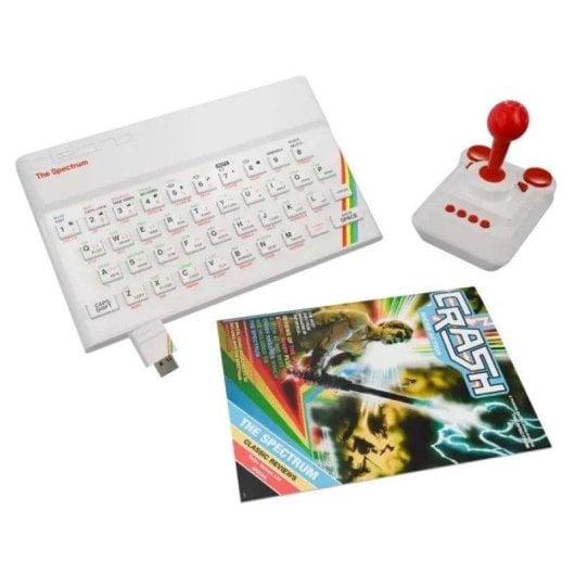 The Spectrum White Edition Retro Sobremesa 48 Juegos Incluidos Blanca