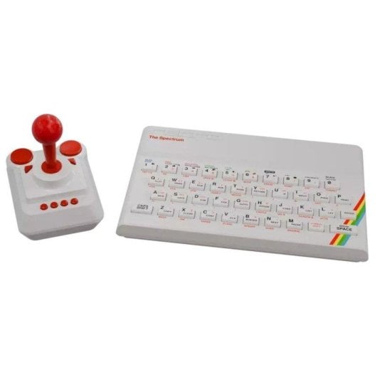 The Spectrum White Edition Retro Sobremesa 48 Juegos Incluidos Blanca