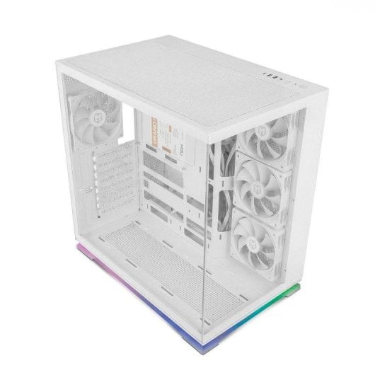 Caja NOX Hummer Galaxy Blanca Semitorre ATX Vidrio Templado ARGB