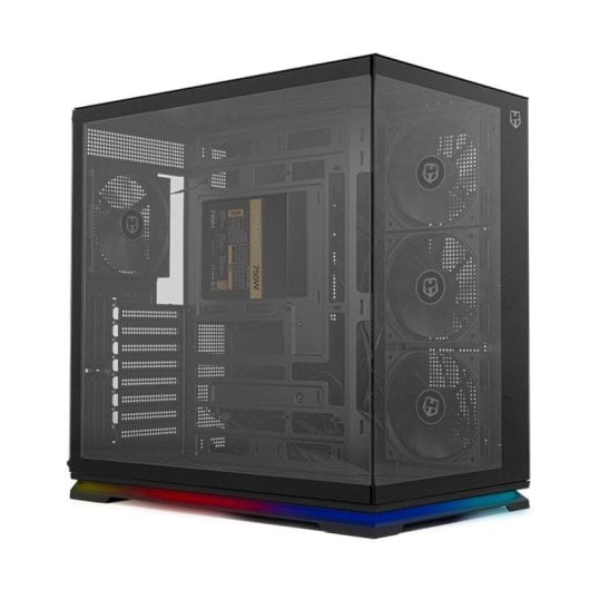 NOX Hummer Galaxy Behuizing Semitorre ATX Glas Tempered ARGB Zwart