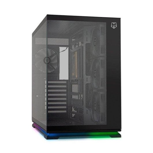 NOX Hummer Galaxy Behuizing Semitorre ATX Glas Tempered ARGB Zwart