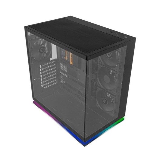 NOX Hummer Galaxy Behuizing Semitorre ATX Glas Tempered ARGB Zwart