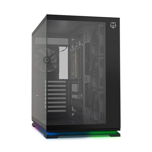 NOX Hummer Galaxy Behuizing Semitorre ATX Glas Tempered ARGB Zwart